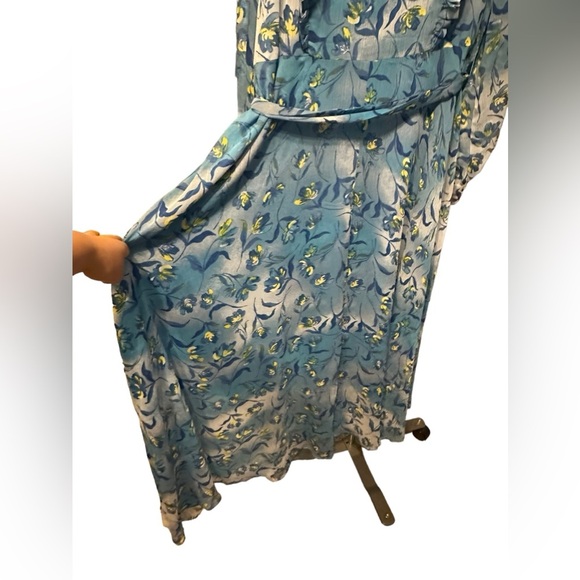 Prabal Gurung paradise blue maxi dress size 2X - Picture 4 of 16